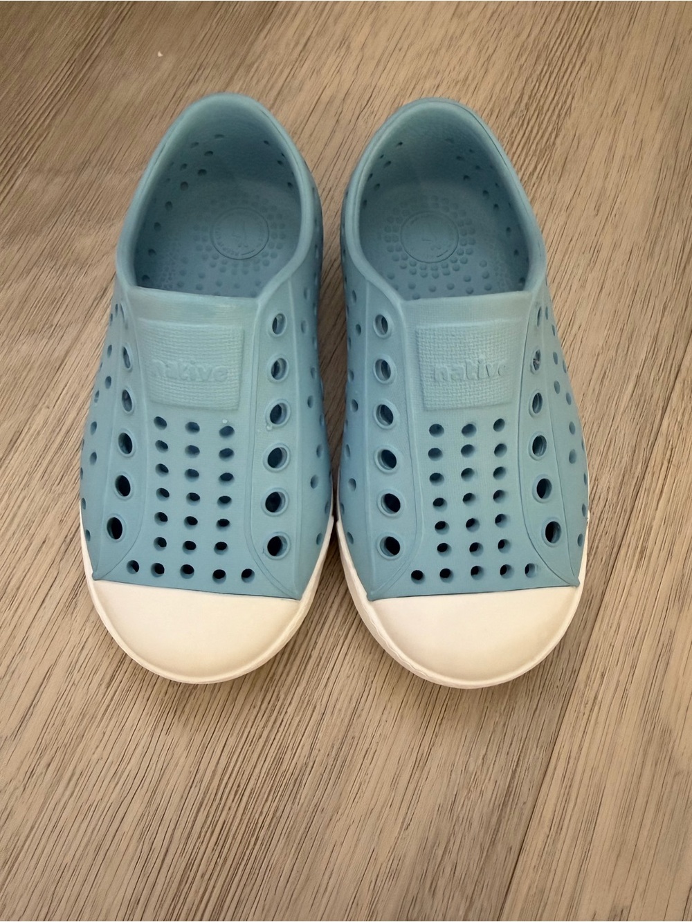 Native Toddler Slip-On Shoes - Blue 7C/ Toddler